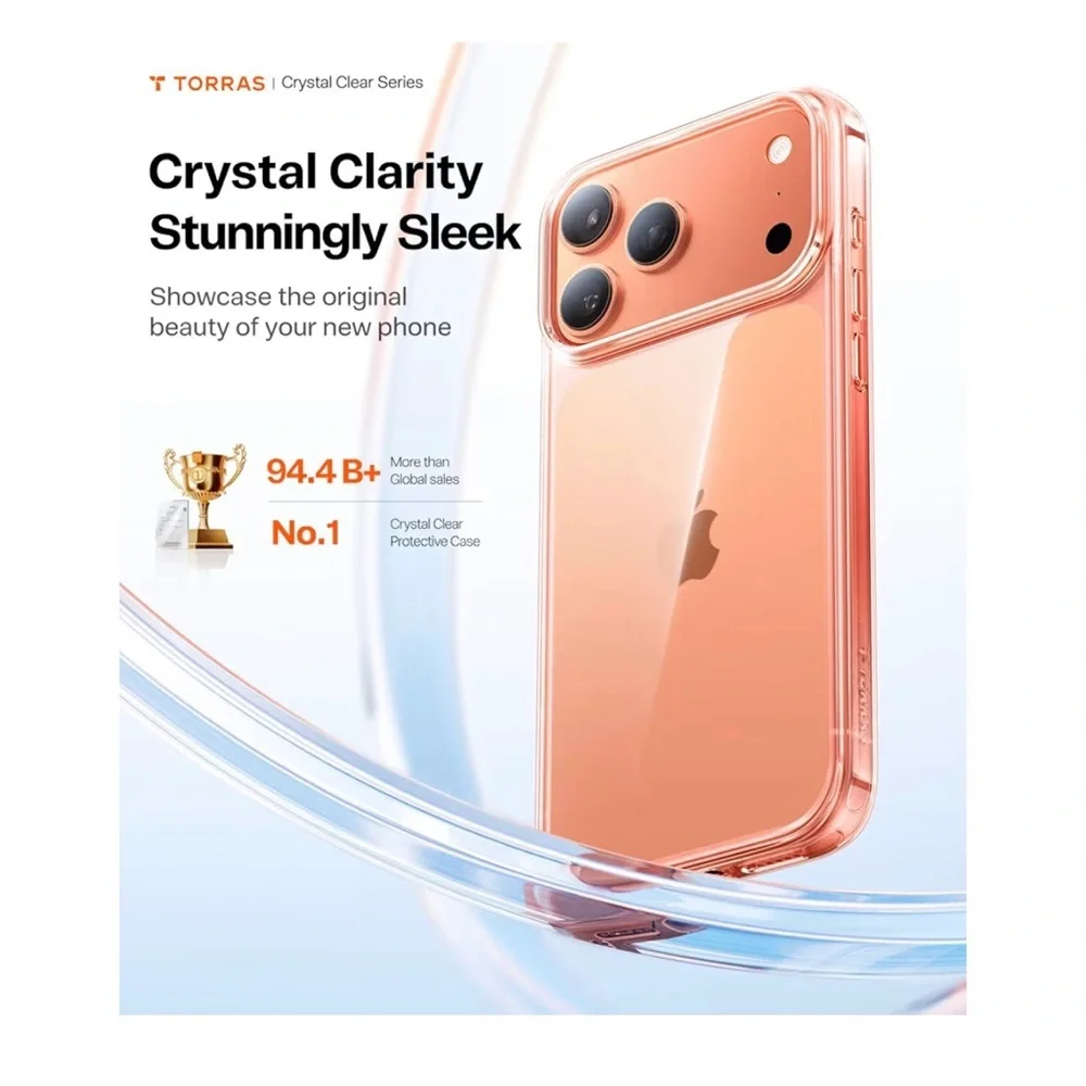 iPhone 17 Pro Max Transparent Case